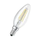 Osram Classic LED E14 Kerze Fadenlampe Klar 4W 470lm - Relax and Active - 827  | Ersatz für 40W
