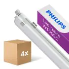 Mehrfachpackung 4x Philips LED Feuchtraumleuchte Ledinaire WT065C 30/53W 4100/6800lm - 840  | 150cm