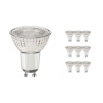 Mehrfachpackung 10x LED-Spot GU10 PAR16 4W 345lm 60D - 940  | Höchste Farbwiedergabe - Dimmbar - Ersatz für 50W