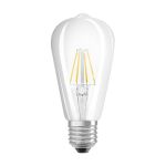 Ledvance Classic LED E27 Poire Filament Claire 4W 470lm - 827- | Remplacement 40W