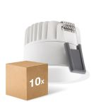 Lot 10x Ledvance LED  SPOT DARKLIGHT Aluminium  8W 680lm 36D - 930  | Diamètre 68mm - IP44 - Meilleur Rendu De Couleur -  Dimmable