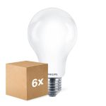 Lot 6x Philips Corepro LED Ampoule E27 Poire Dépolie 17.5W 2452lm - 840  | Remplacement 150W