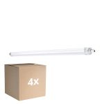 Lot 4x Ledvance Réglette LED Étanche 33W 3960lm - 865 Lumière Du Jour | 120cm