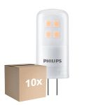 Lot 10x Philips CorePro LED Capsule G4 Dépolie 2.1W 210lm - 827 Blanc Très Chaud | Dimmable - Remplacement 20W