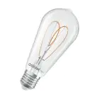 Osram Vintage 1906 LED E27 Edison Filament Claire 7.2W 806lm - 927  | Meilleur Rendu De Couleur - Dimmable - Remplacement 60W