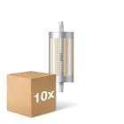 Lot 10x Philips Corepro LED Lineair R7s 118mm 17.5W 2460lm - 840  | Dimmable - Remplacement 150W